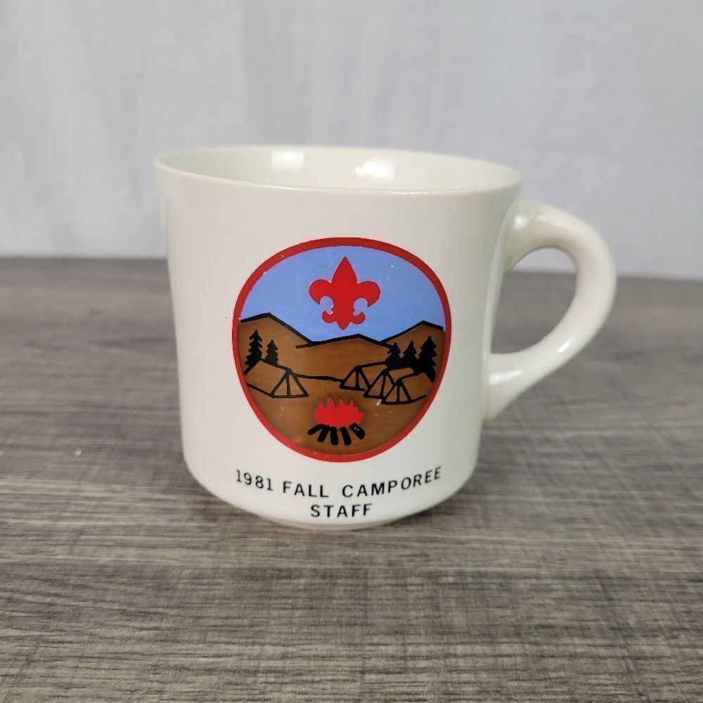 1981 Boy Scout Fall Camporee Staff Mug‎
